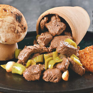 Clay pot kebab (Beef)