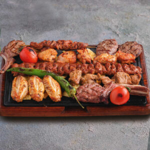 Mixed grill for 2 people