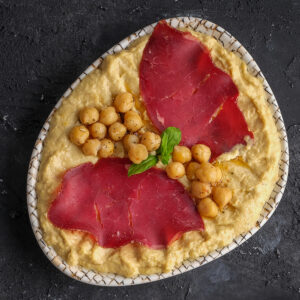 Pastrami humus
