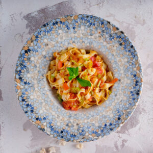 Pasta with Vegetable Sauce