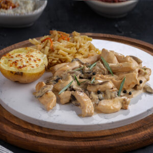 Chicken special with mushrooms  sauce