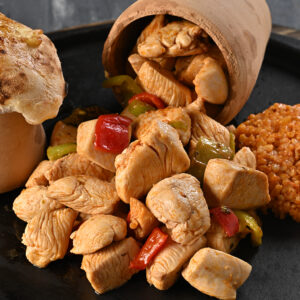 Clay pot kebab (Chicken)